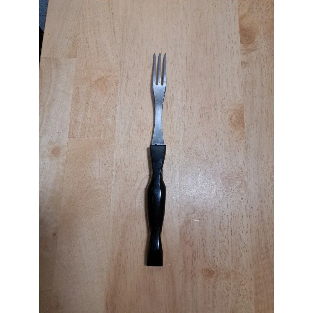 Cutco Turning Fork 1726JC Classic Brown Handle Cooking Serving Carving Utensil